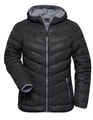 Dames Winter Jas Daiber JN1059 Zwart-Grijs